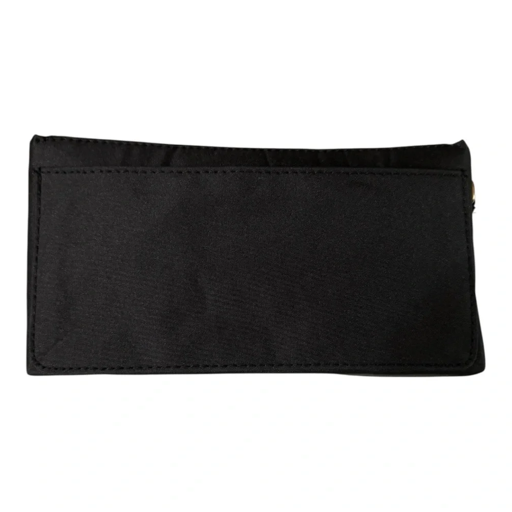 ToteSavvy Crossbody Diaper Bag – Black – Compact & Travel Friendly